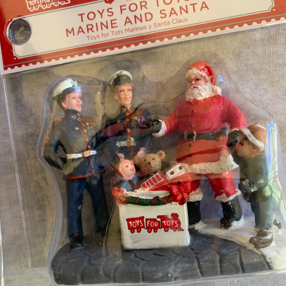2021 Toys For Tots Marine Santa Christmas Figure
